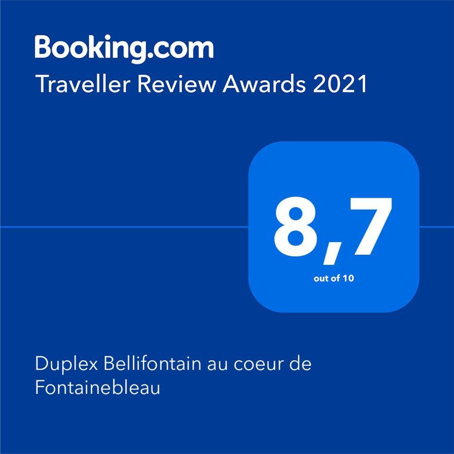 Duplex Bellifontain Au Coeur De Fontainebleau Daire Dış mekan fotoğraf